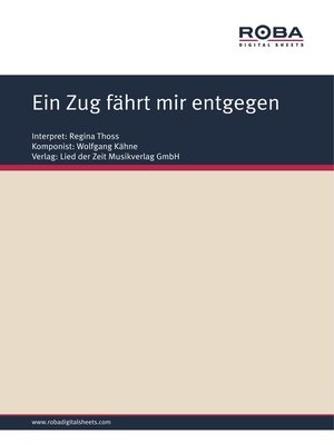 cover image of Ein Zug fährt mir entgegen